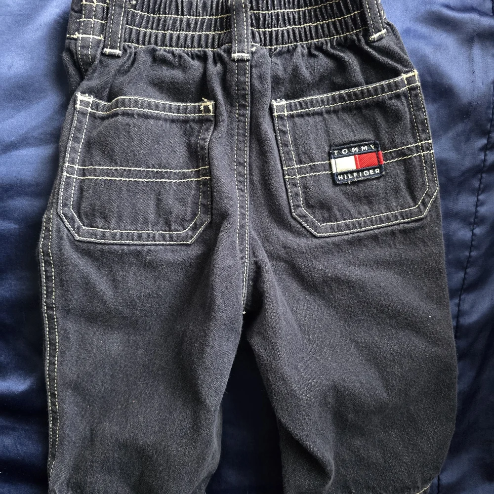 Tommy Hilfiger Kids Dark Blue Denim Shorts - Picture 2 of 3